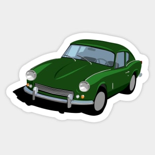 Triumph GT6 Mk1 Graphic  -British Racing Green Sticker